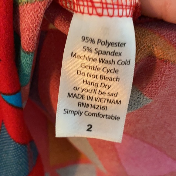 LuLaRoe | Adeline dress - Size 2 - Picture 4 of 5